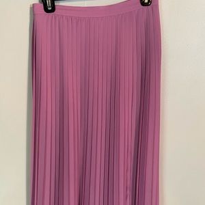 J. Crew 365 pink pleated skirt - 14 tall
